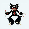 ハロウィンにぴったりの、お子様向けのふわふわで怖いぬいぐるみ「Huggy Wuggy」。The Plush Company