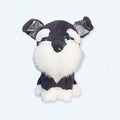 ふわふわの黒いハスキーのぬいぐるみ、柔らかくて暖かい冬のお供、The Plush Company