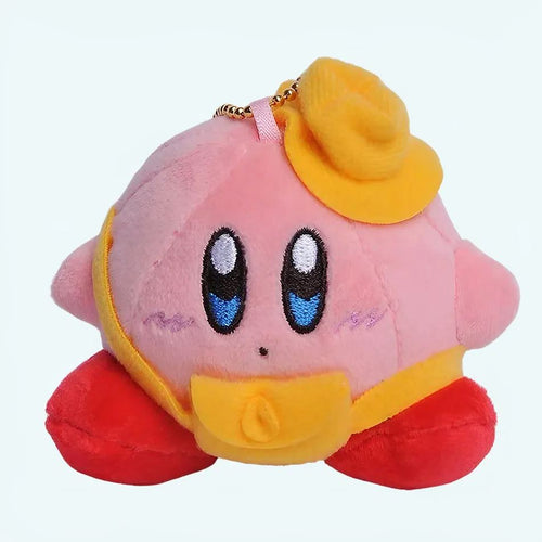 かわいい黄色の帽子をかぶったカービィのぬいぐるみ、柔らかい、コレクター向けゲームコレクション、The Plush Company