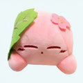 カービィのぬいぐるみ、柔らかくてかわいい緑の葉っぱのキャラクター、The Plush Company