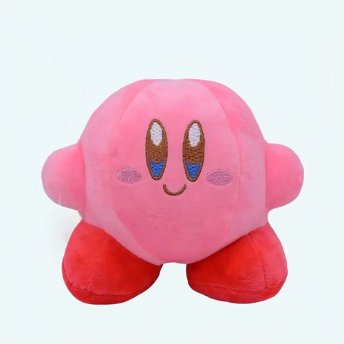お子様の部屋を飾る、柔らかなピンクのカービィぬいぐるみ - The Plush Company
