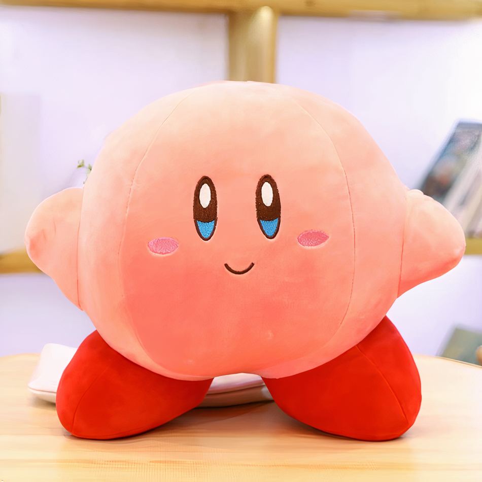 カービィ ソフトスマイルぬいぐるみ、子供用抱きしめたくなるおもちゃ、35cm、The Plush Company