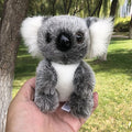 柔らかくふわふわで抱き心地の良いコアラのぬいぐるみ（子供用、ブラック / 16cm）The Plush Company