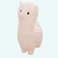お子様の部屋にぴったりの、柔らかい白いアルパカのラマのぬいぐるみ - The Plush Company