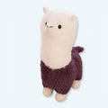 柔らかくて抱き心地の良い、子供用の紫色のアルパカのラマのぬいぐるみ - The Plush Company