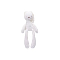 柔らかくて抱きしめたくなるピンクと白のウサギのぬいぐるみ、子供部屋の装飾用、白、The Plush Company