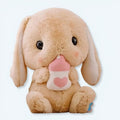柔らかいぬいぐるみウサギと抱きしめたくなる哺乳瓶、20cm、The Plush Company