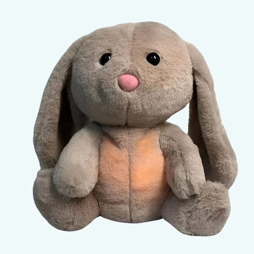お子様向けの、リラックスできる子守唄付きの柔らかいぬいぐるみウサギ - The Plush Company