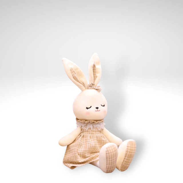 かわいいウサギのぬいぐるみ 45cm / イエロー