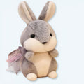 柔らかい灰色のウサギ/野ウサギのぬいぐるみ、子供用、30cm、抱きしめたくなる、La Compagnie de la Peluche製