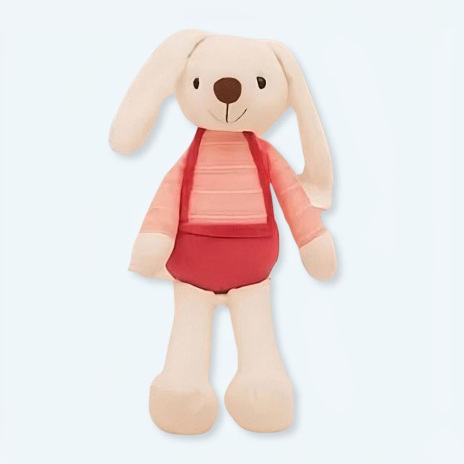 柔らかいピンクのウサギのぬいぐるみ、子供のためのかわいいおもちゃ、The Plush Company