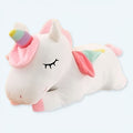お子様の夢を叶える、柔らかくて魔法のような白いユニコーンのぬいぐるみ、30cm、The Plush Company