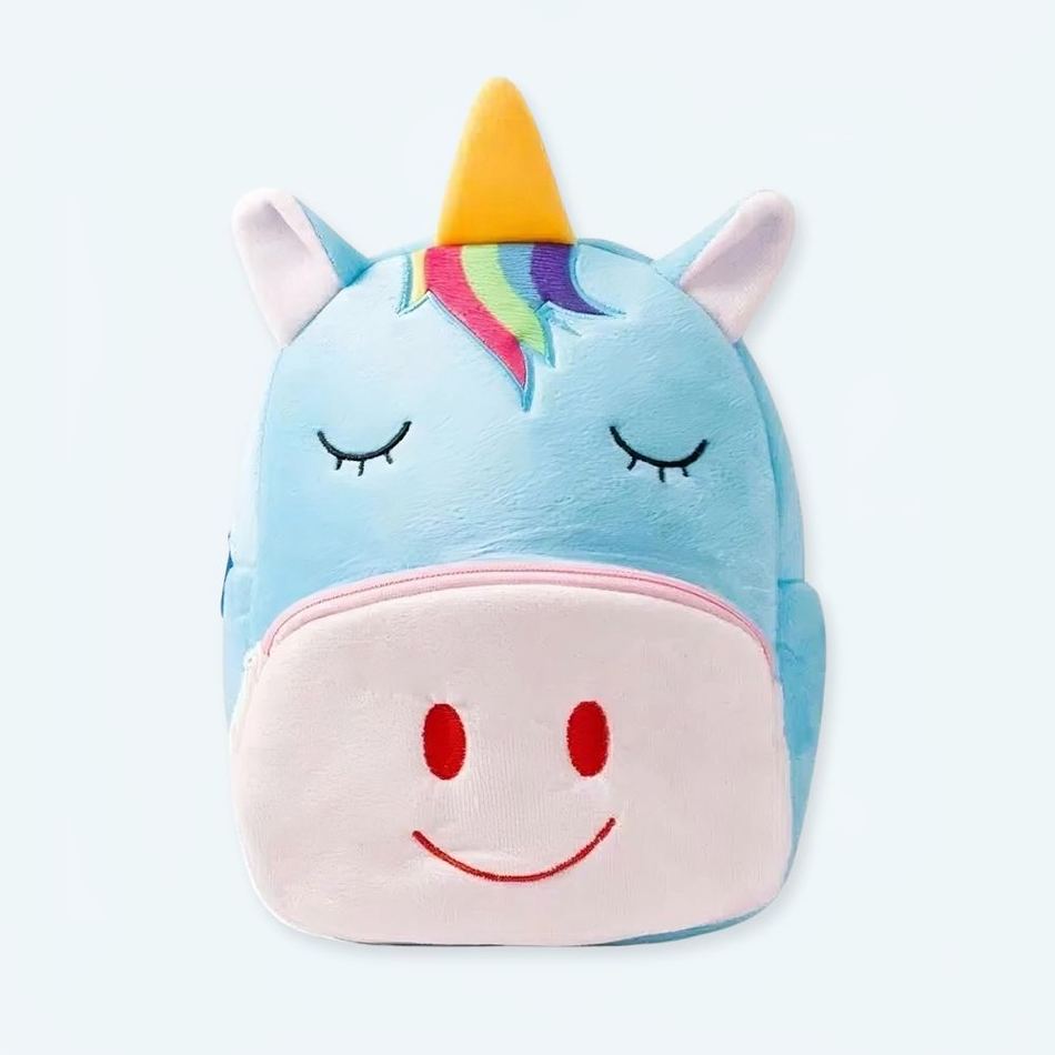 The Plush Companyの、柔らかくて抱きしめたくなる、子供用の魔法の青いユニコーンのぬいぐるみ