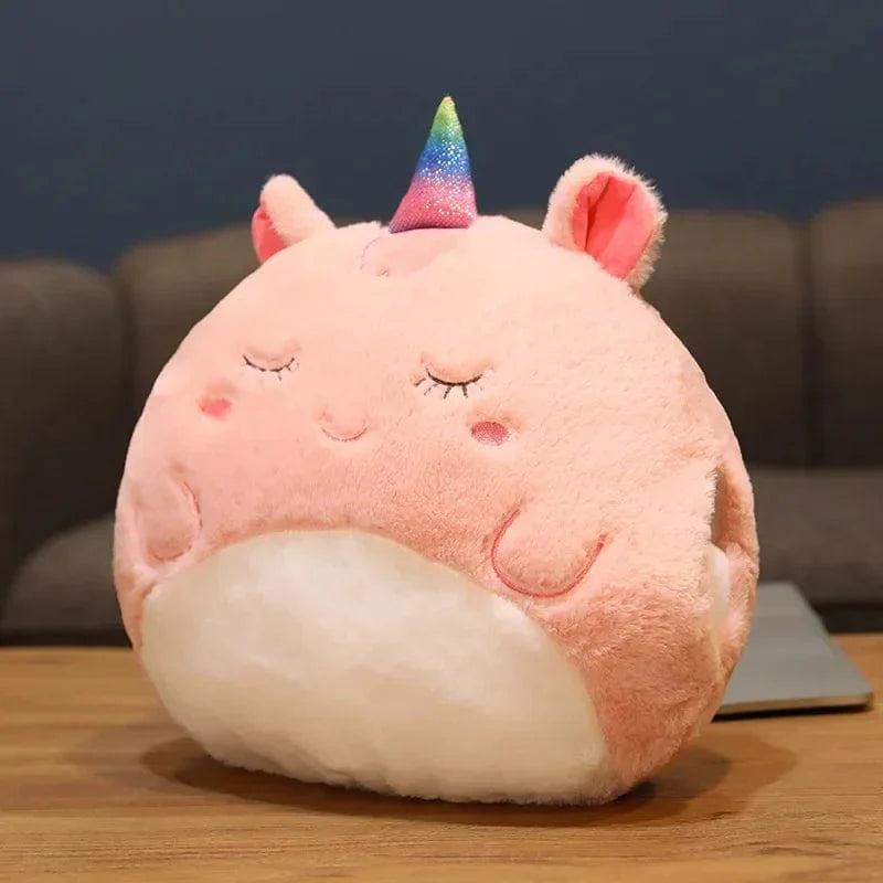 スクイッシュマロ ユニコーン ぬいぐるみ ハンドウォーマー 落ち着き