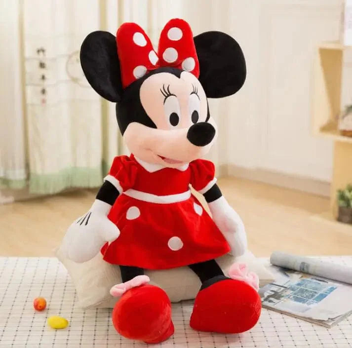 クラシックレッドミニーマウスぬいぐるみ、20cm