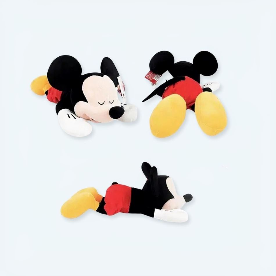 ミニーマウスのぬいぐるみ枕、柔らかい子供用枕、ディズニーの寝室、46cm、The Plush Company