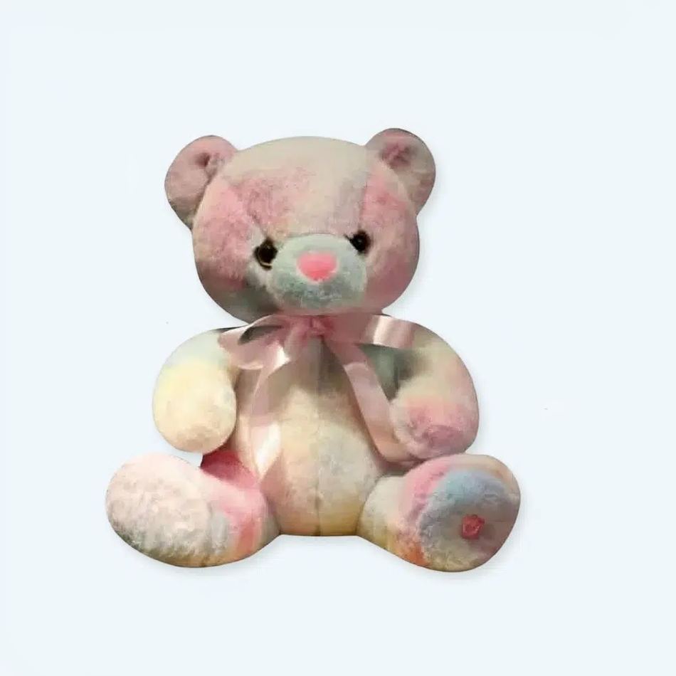 カラフルなぬいぐるみテディベアのナイトライト、柔らかい子供部屋、The Plush Company