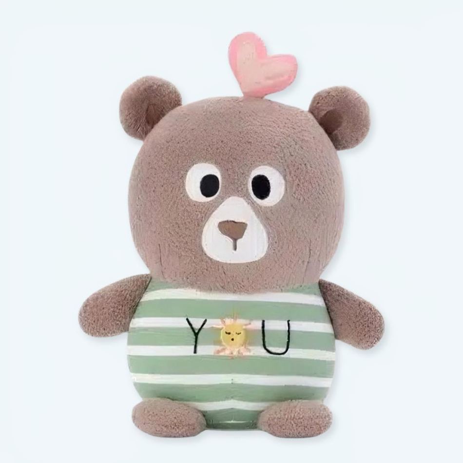 柔らかい茶色の子供用テディベア、ぬいぐるみ、The Plush Company