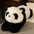 巨大なリクライニングパンダのぬいぐるみ 65cm