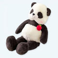 巨大なぬいぐるみ、白黒のかわいいパンダ、100cm The Plush Company