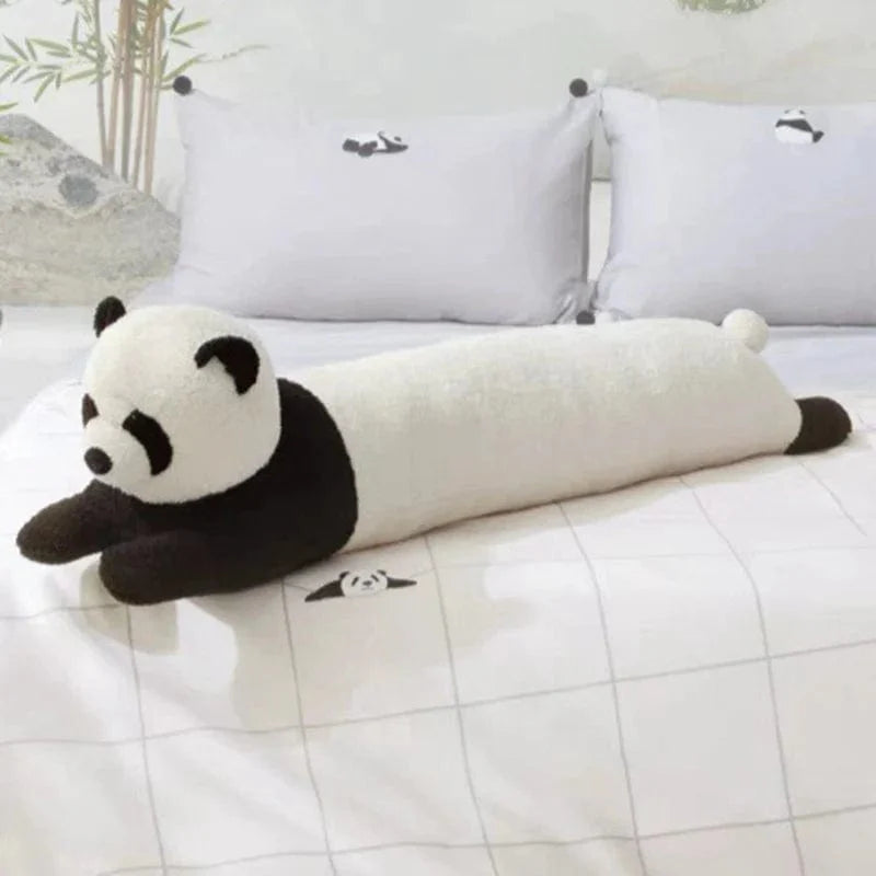 長くて抱き心地の良いパンダのぬいぐるみ 110cm