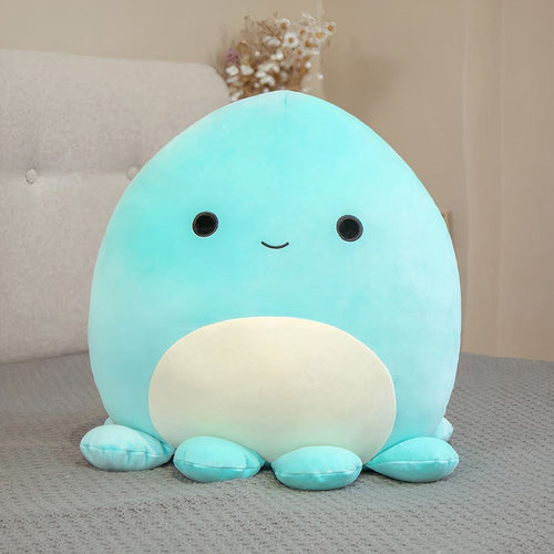 ぬいぐるみタコ枕、柔らかく快適、居心地の良いホームグリーン/ 60cm The Plush Company