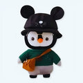ぬいぐるみペンギンの冬用セーター、子供用の柔らかい緑色のぬいぐるみ、The Plush Company