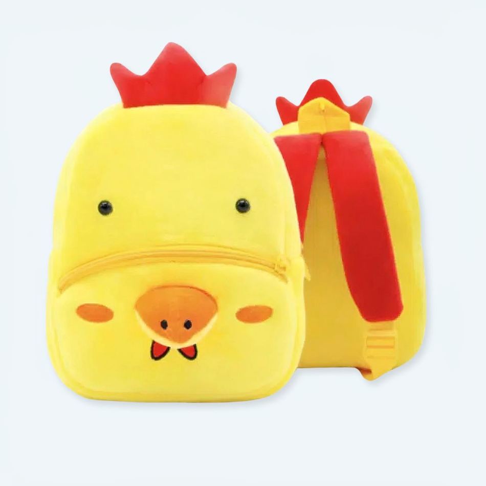 ぬいぐるみの鶏のバックパック、柔らかくて抱きしめたくなる、子供が楽しめる、The Plush Company