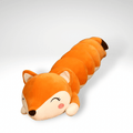 巨大なキツネのぬいぐるみ 85cm / オレンジ