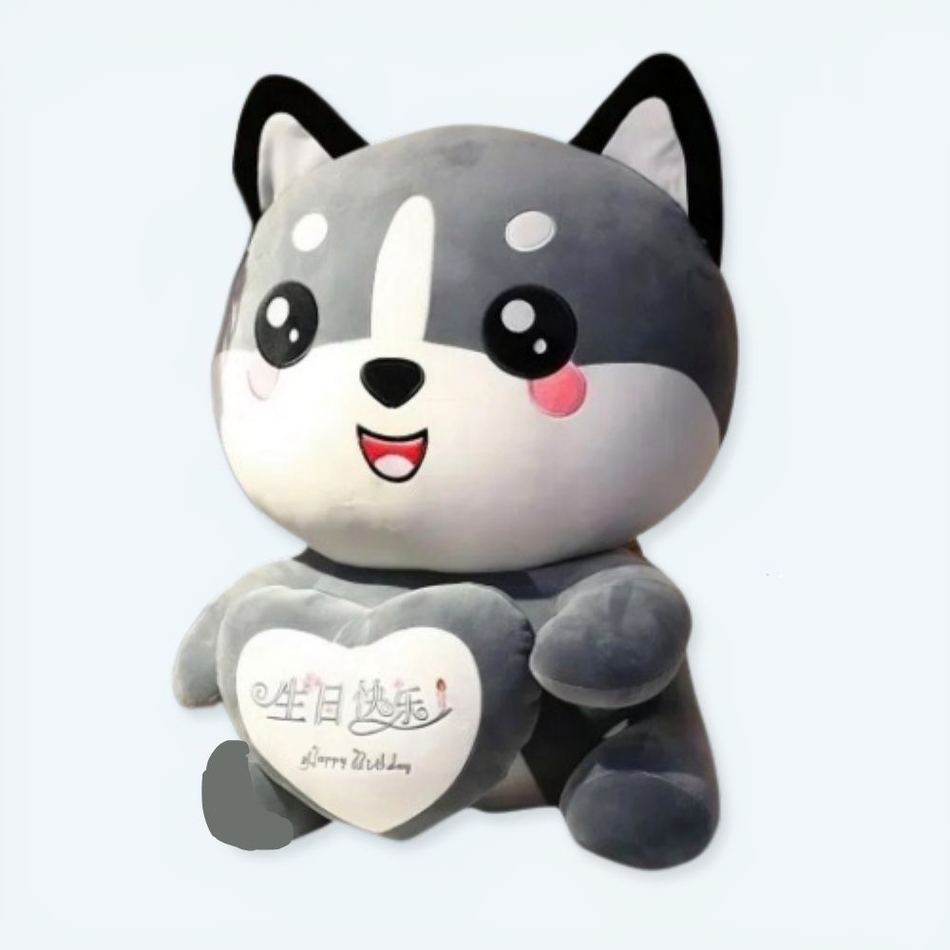 冬のお子様にぴったりの、巨大で柔らかくて抱きしめたくなるキツネのぬいぐるみ - The Plush Company