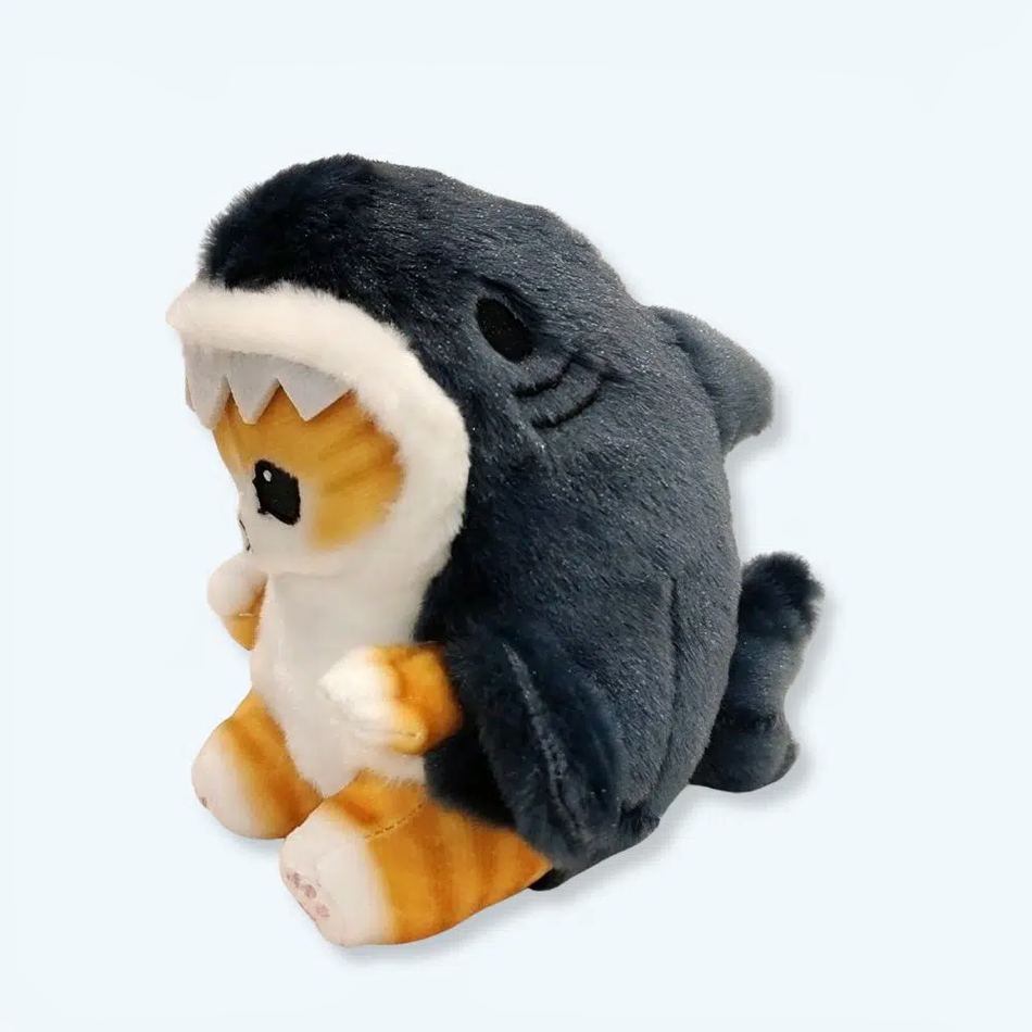 柔らかいぬいぐるみのサメの子猫ペンダントかわいい抱きしめてくださいThe Plush Company
