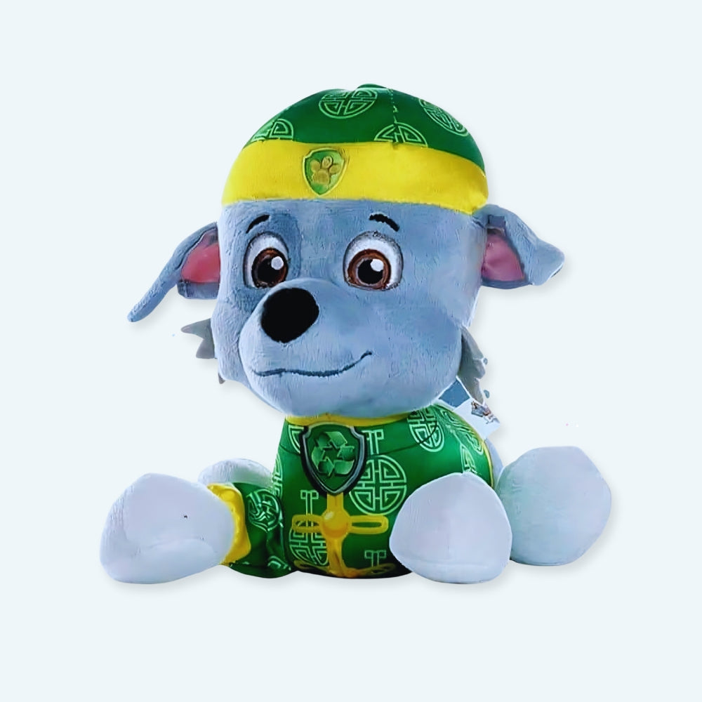 ロッキー・ザ・パウ・パトロール 子犬用ぬいぐるみ - 柔らかくて抱き心地抜群 - ザ・プラッシュ・カンパニー