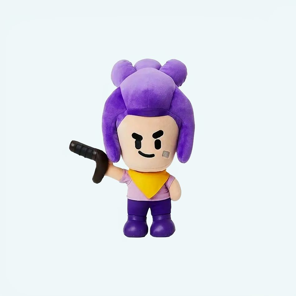 シェリー ブロウル スターズ ソフトぬいぐるみヒーロー 子供用おもちゃ - ザ・プラッシュ・カンパニー