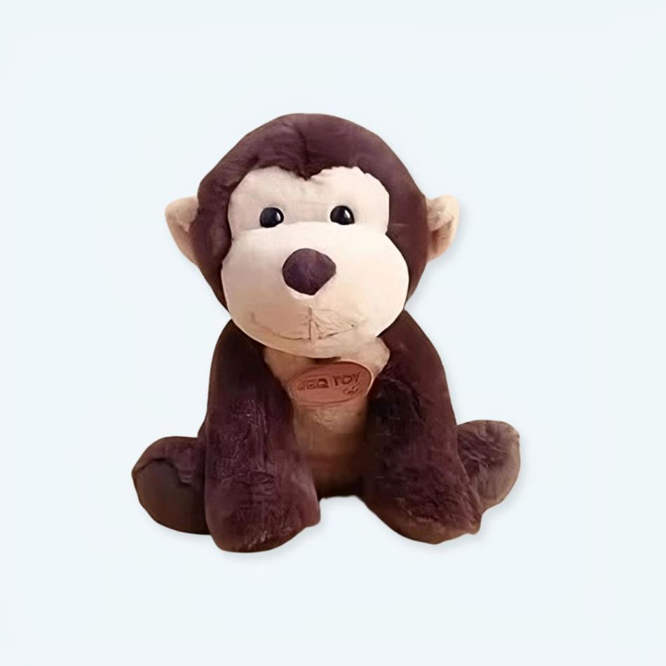 柔らかくて抱きしめたくなる子供用サルのぬいぐるみ、ジャングルコットン、The Plush Company