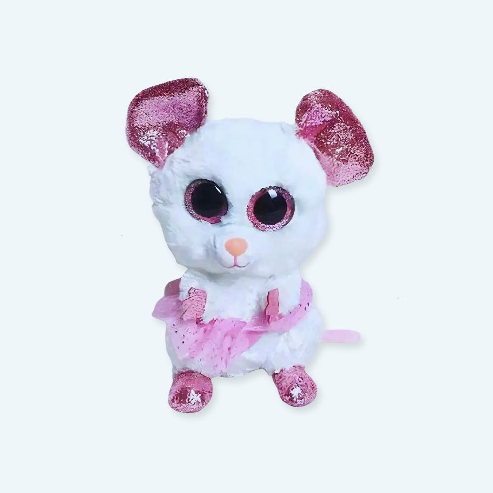 柔らかい灰色のネズミのぬいぐるみ、子供用、抱きしめたくなる仲間、The Plush Company