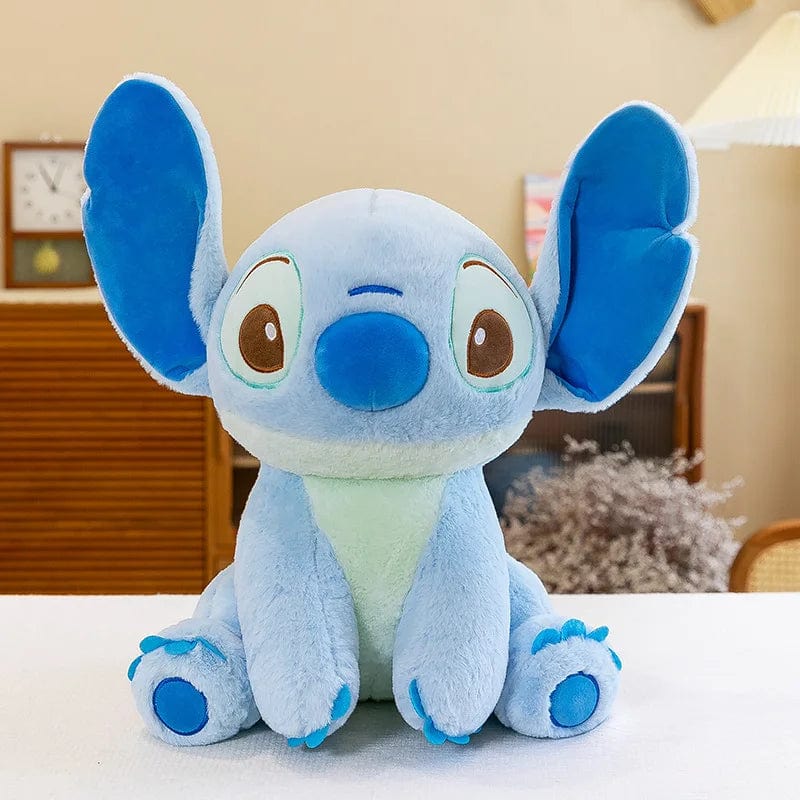 ライトブルーのスティッチぬいぐるみ、40cm