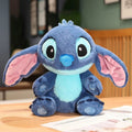 スティッチのぬいぐるみ、青、長い耳付き、30cm