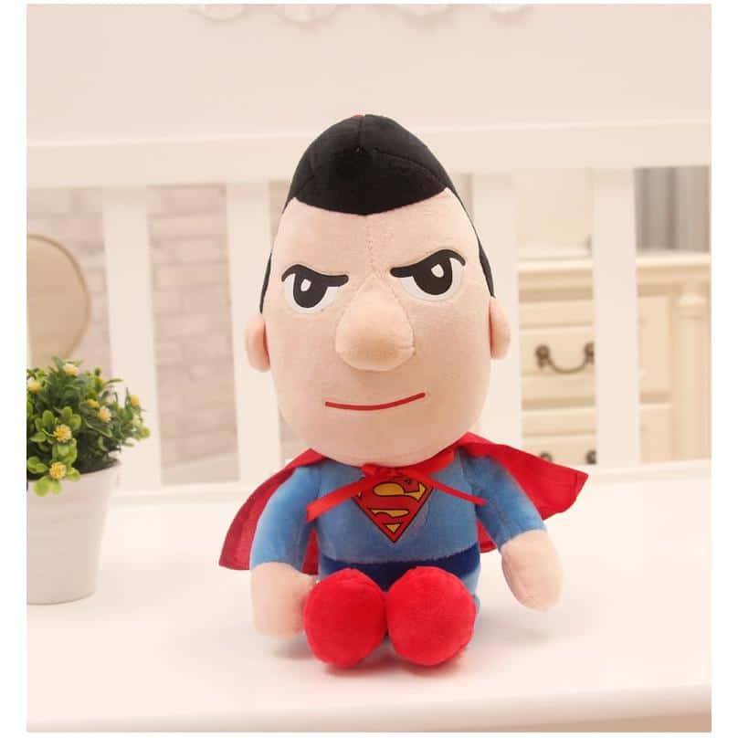 ソフト マーベル/DC スーパーヒーロー ぬいぐるみ、オタクコレクション、ブルー、The Plush Company