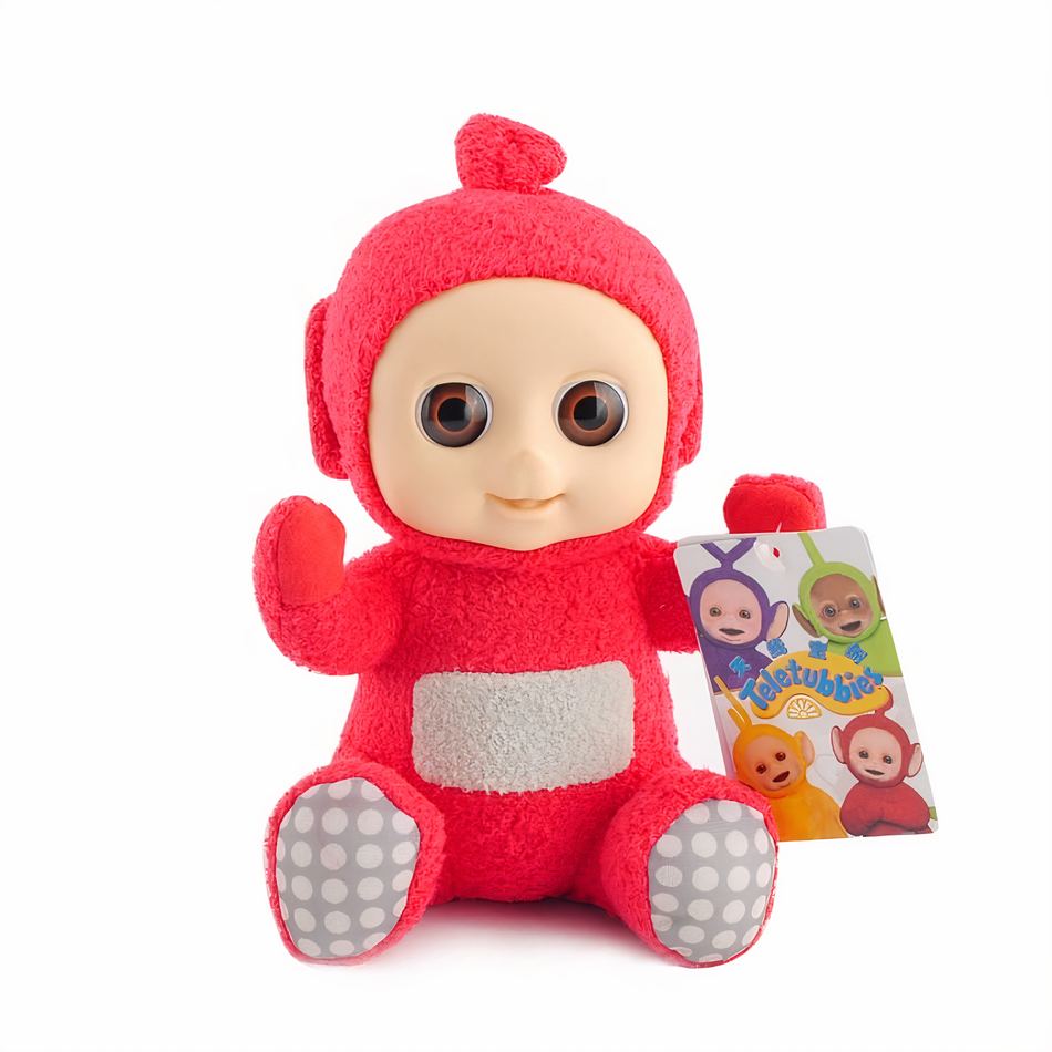 柔らかくてカラフルなテレタビーズの子供用ぬいぐるみ、抱きしめたくなるような赤、The Plush Company