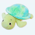 柔らかい青い亀のぬいぐるみ、子供用、海の抱擁、The Plush Company