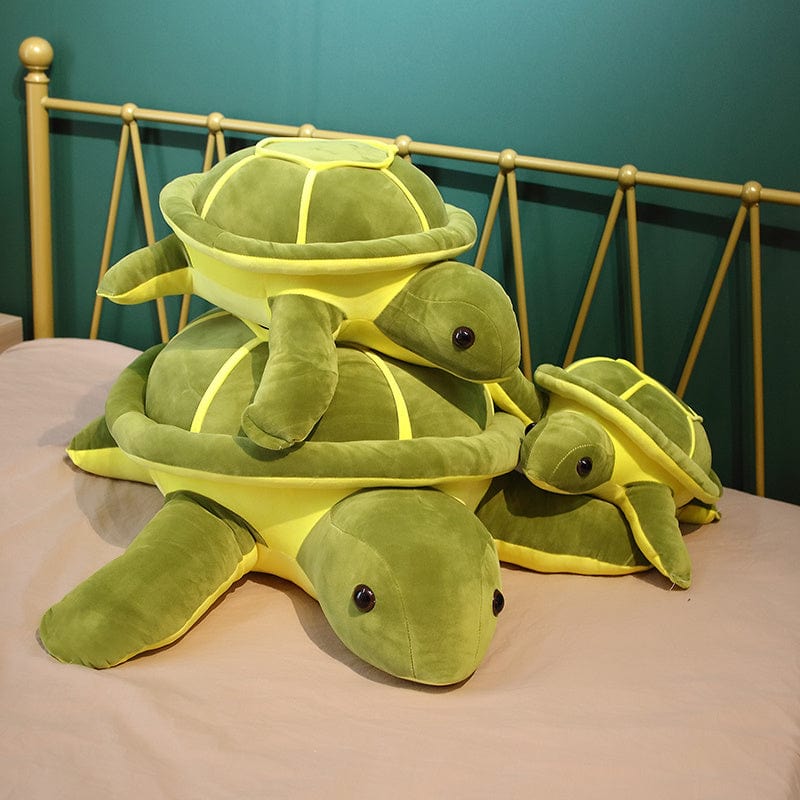 緑の海亀のぬいぐるみ、35cm