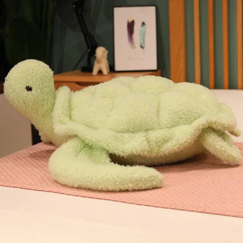 ANBB グリーンヘアリータートルぬいぐるみ / 55cm