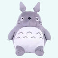 柔らかいグレーのトトロのぬいぐるみ、抱きしめたくなる、ジブリの世界から、20cm、The Plush Company