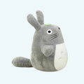 柔らかいグレーのトトロのぬいぐるみ、子供部屋の装飾用、100cm、The Plush Company