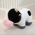 小さくてかわいい牛のぬいぐるみ、白 / 32cm