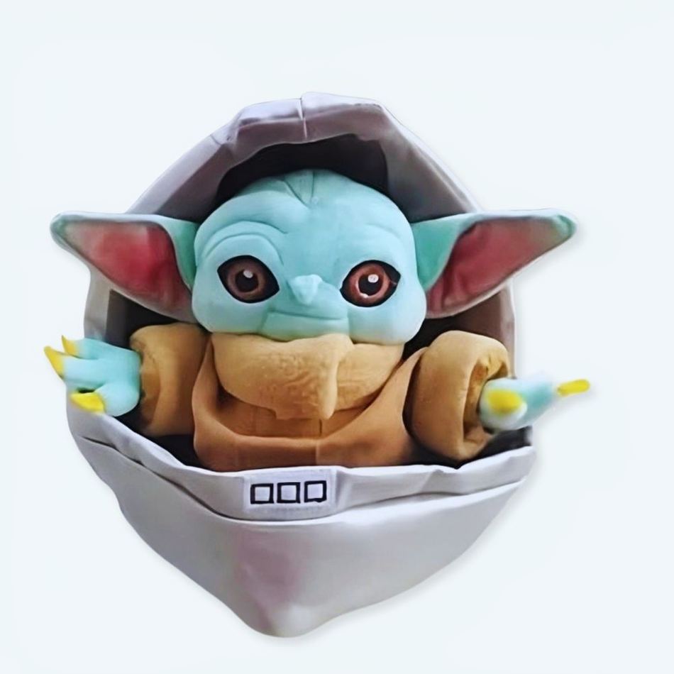 愛らしいヨーダのぬいぐるみソフトベビーベッドスターウォーズ子供用The Plush Company