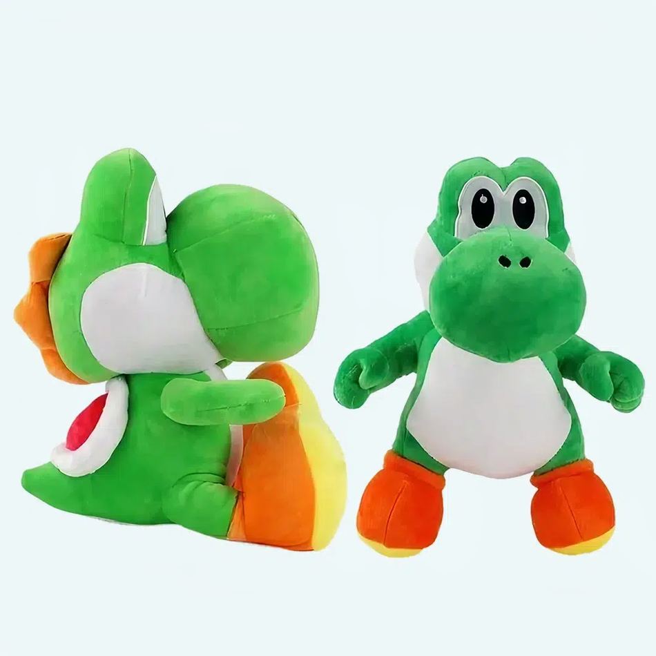 柔らかい緑のヨッシーマリオぬいぐるみ、28cm、子供のお供とおもちゃ、The Plush Company