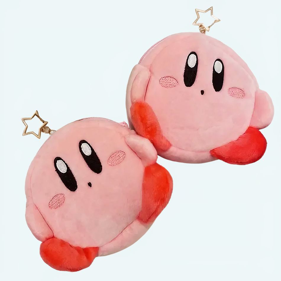 キュートなピンクのカービィハンドバッグ、大人のトレンドファッション、The Plush Company